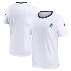 Dallas Cowboys Men's Sideline Coaches Alternate Performance T-Shirt - White on sale