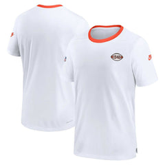 Cleveland Browns Men's Sideline Coaches Alternate Performance T-Shirt - White for sale