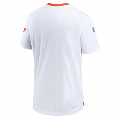 Cleveland Browns Men's Sideline Coaches Alternate Performance T-Shirt - White for sale