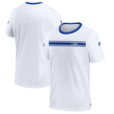Seattle Seahawks Throwback Sideline Coaches Performance T-Shirt - White for sale