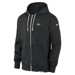 New York Jets Sideline Performance Full-Zip Hoodie Sweatshirt - Black on sale