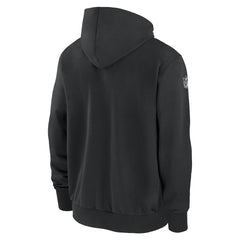 New York Jets Sideline Performance Full-Zip Hoodie Sweatshirt - Black on sale