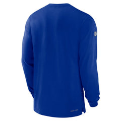 Buffalo Bills 2023 Sideline Performance Long Sleeve T-Shirt - Royal discount