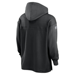 Las Vegas Raiders 2023 Sideline Lightweight Performance Hooded Top - Black outlet