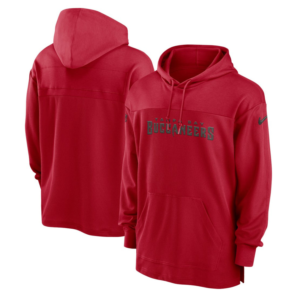 Tampa Bay Buccaneers 2023 Sideline Lightweight Performance Hooded Top - Red on sale