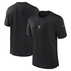 New Orleans Saints 2023 Sideline Performance T-Shirt - Black online