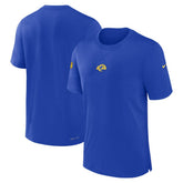 Los Angeles Rams 2023 Sideline Performance T-Shirt - Royal cheap