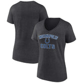 Indianapolis Colts Women's Victory Arch Team V-Neck T-Shirt - Charcoal sale