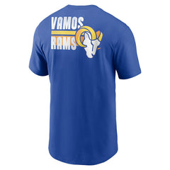 Los Angeles Rams Blitz Essential T-Shirt - Royal sale