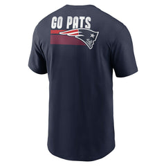 New England Patriots Blitz Essential T-Shirt - Navy sale