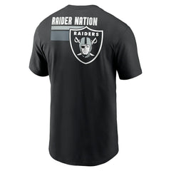 Las Vegas Raiders Blitz Essential T-Shirt - Black sale