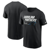 Carolina Panthers Division Essential T-Shirt - Black for sale