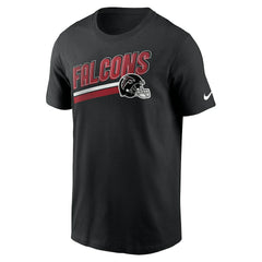 Atlanta Falcons Essential Blitz Lockup T-Shirt - Black sale