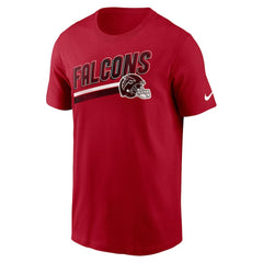 Atlanta Falcons Essential Blitz Lockup T-Shirt - Red sale