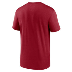 Arizona Cardinals Legend Yard Lines Performance T-Shirt - Cardinal outlet