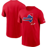 Buffalo Bills Local Essential T-Shirt - Red on sale