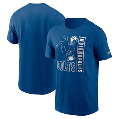 Indianapolis Colts Lockup Essential T-Shirt - Royal sale