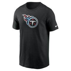 Tennessee Titans Logo Essential T-Shirt - Black discount
