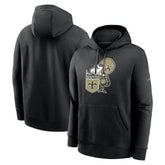 New Orleans Saints Rewind Club Pullover Hoodie - Black online