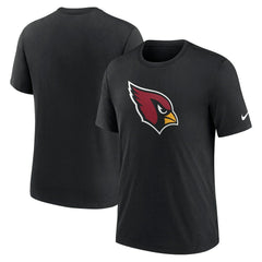 Arizona Cardinals Rewind Logo Tri-Blend T-Shirt - Black on sale