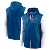 Indianapolis Colts Performance Full-Zip Hoodie - Royal cheap