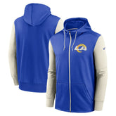 Los Angeles Rams Performance Full-Zip Hoodie - Royal discount