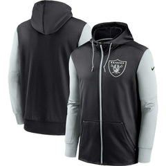 Las Vegas Raiders Performance Full-Zip Hoodie - Black sale