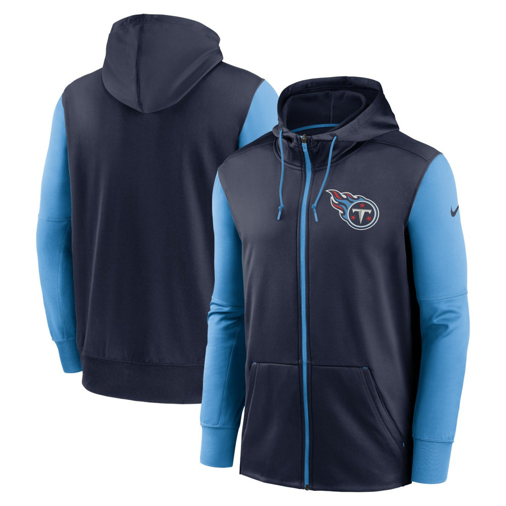 Tennessee Titans Performance Full-Zip Hoodie - Navy cheap