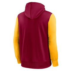 Washington Commanders Performance Full-Zip Hoodie - Burgundy cheap