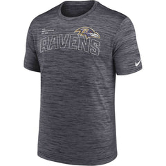Baltimore Ravens Velocity Arch Performance T-Shirt - Black on sale