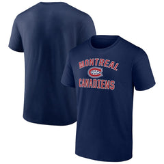 Montreal Canadiens Victory Arch T-Shirt - Navy T-shirts