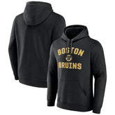 Boston Bruins Victory Arch Pullover Hoodie - Black Hoodies
