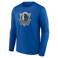 Dallas Mavericks Alternate Logo Long Sleeve T-Shirt sale - Royal sale