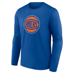 New York Knicks Alternate Logo Long Sleeve T-Shirt - Royal online