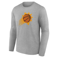 Phoenix Suns Alternate Logo Long Sleeve T-Shirt - Gray for sale
