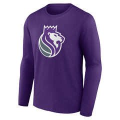Sacramento Kings Alternate Logo Long Sleeve T-Shirt - Purple cheap
