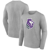 Sacramento Kings Alternate Logo Long Sleeve T-Shirt - Gray shop