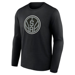 San Antonio Spurs Alternate Logo Long Sleeve T-Shirt - Black sale