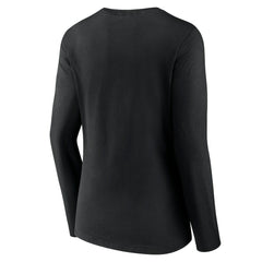 Atlanta Hawks Women's Alternate Logo V-Neck Long Sleeve T-Shirt - Black online