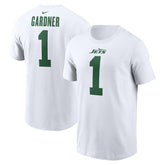Ahmad Sauce Gardner New York Jets Legacy Player Name & Number T-Shirt - White online