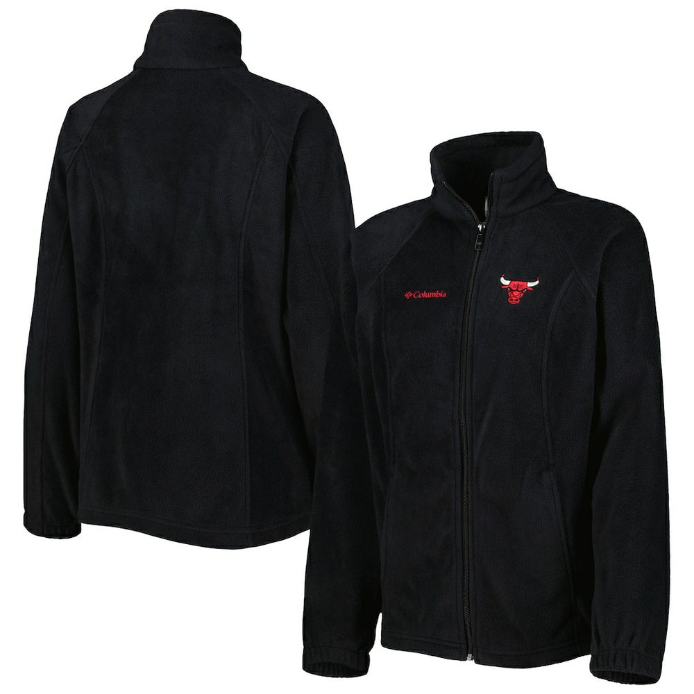 Chicago Bulls Women's Benton Springs Raglan Full-Zip Jacket - Black for sale