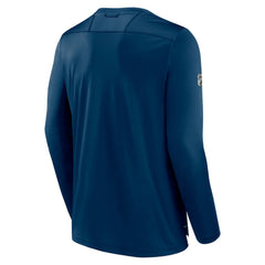 Seattle Kraken Fanatics Authentic Pro Long Sleeve T-Shirt - Deep Sea Blue T-shirts