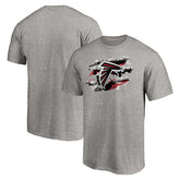 Atlanta Falcons True Color T-Shirt - Heather Gray on sale