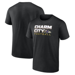 Baltimore Ravens Hometown Collection Sweep T-Shirt - Black cheap