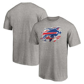 Buffalo Bills True Color T-Shirt - Heather Gray discount