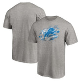 Detroit Lions True Color T-Shirt - Heather Gray on sale