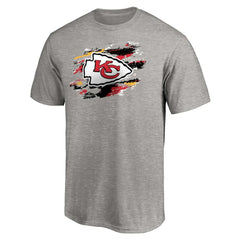 Kansas City Chiefs True Color T-Shirt - Heather Gray sale