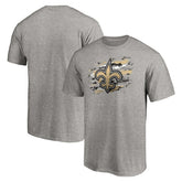 New Orleans Saints True Color T-Shirt - Heather Gray sale