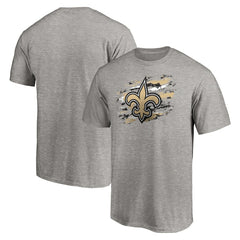 New Orleans Saints True Color T-Shirt - Heather Gray sale