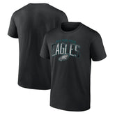 Philadelphia Eagles Smoke Arch T-Shirt - Black on sale